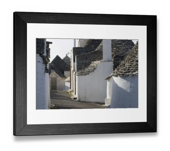 Framed Print : Trulli houses, UNESCO World Heritage Site, Alberobello, Apulia, Italy Framed Print : Trulli houses, UNESCO World Heritage Site, Alberobello, Apulia, Italy
