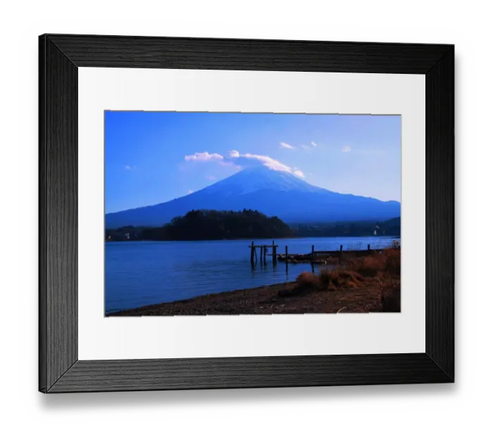 Framed Print : World heritage Mt. Fuji on Lake Kawaguchi Framed Print : World heritage Mt. Fuji on Lake Kawaguchi