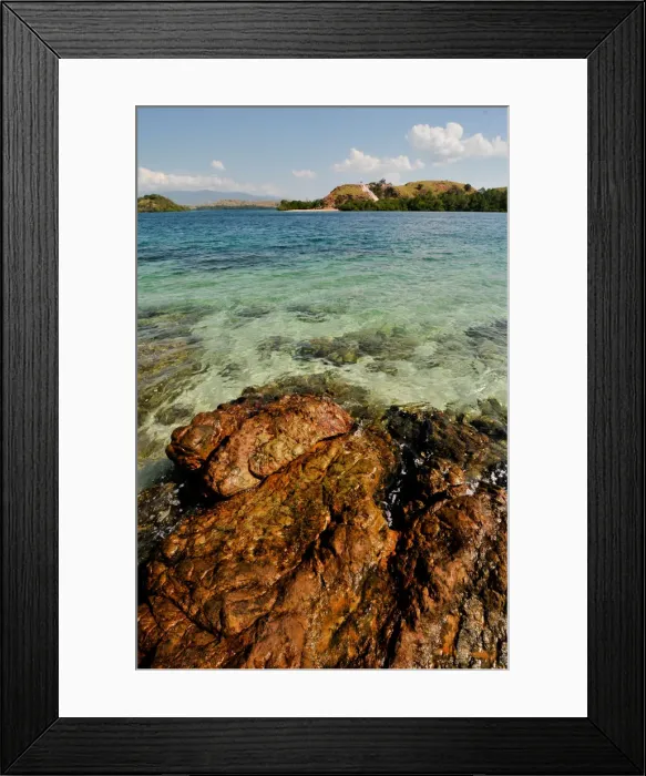 Framed Print : Komodo island Flores Framed Print : Komodo island Flores
