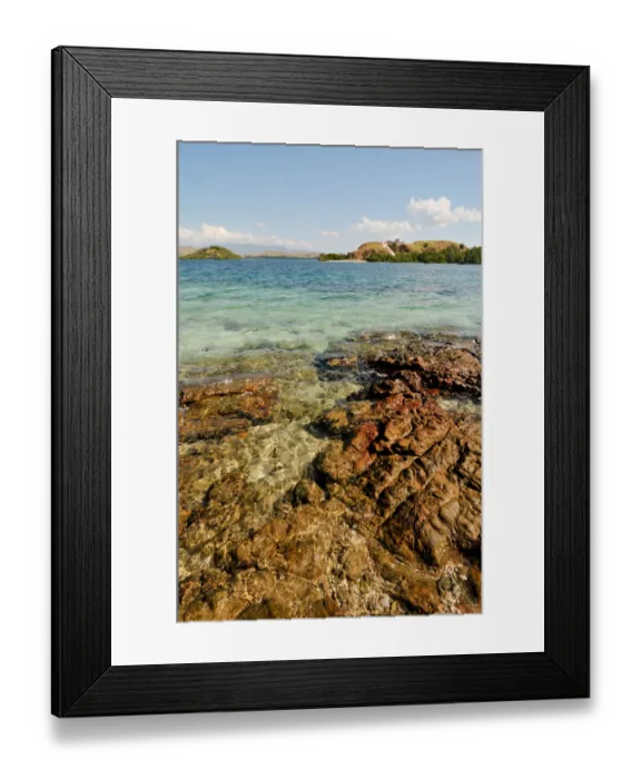 Framed Print : Komodo island Flores Framed Print : Komodo island Flores