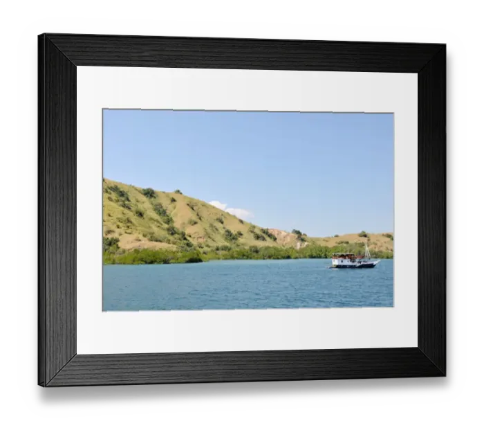 Framed Print : Komodo island Flores Framed Print : Komodo island Flores