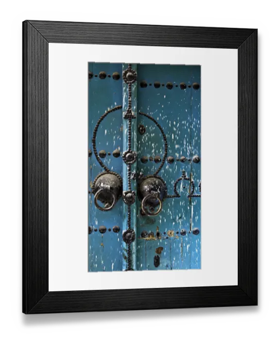 Framed Print : Door in the Medina Framed Print : Door in the Medina