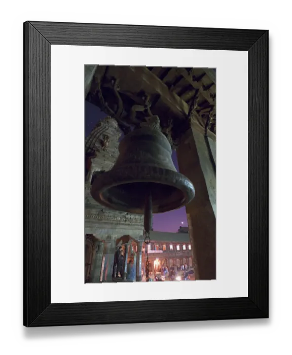 Framed Print : A Bell in the Dubar Square Framed Print : A Bell in the Dubar Square