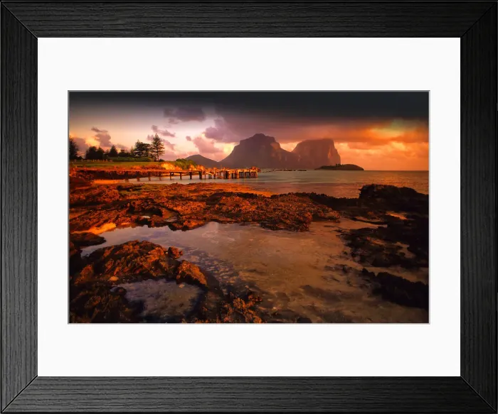 Framed Print : Lord Howe Island, majestic and scenically wonderful, is part of New South Wales, Australia Framed Print : Lord Howe Island, majestic and scenically wonderful, is part of New South Wales, Australia