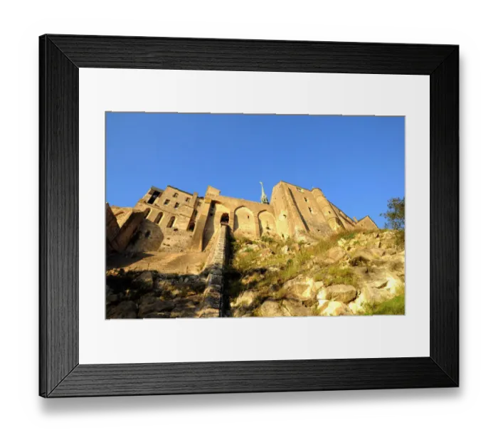 Framed Print : Mont Saint-Michel Normandy France Framed Print : Mont Saint-Michel Normandy France