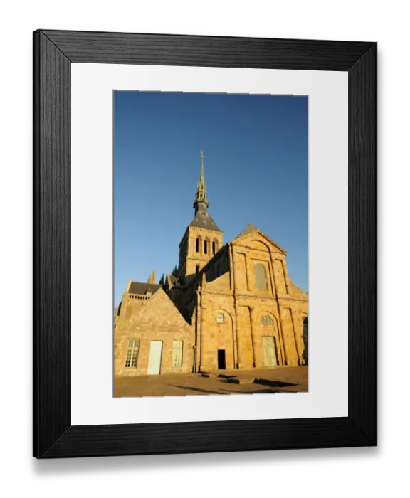 Framed Print : Mont Saint-Michel Normandy France