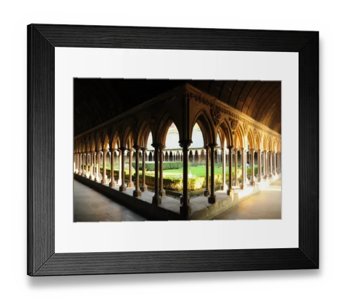 Framed Print : Mont Saint-Michel Normandy France Framed Print : Mont Saint-Michel Normandy France