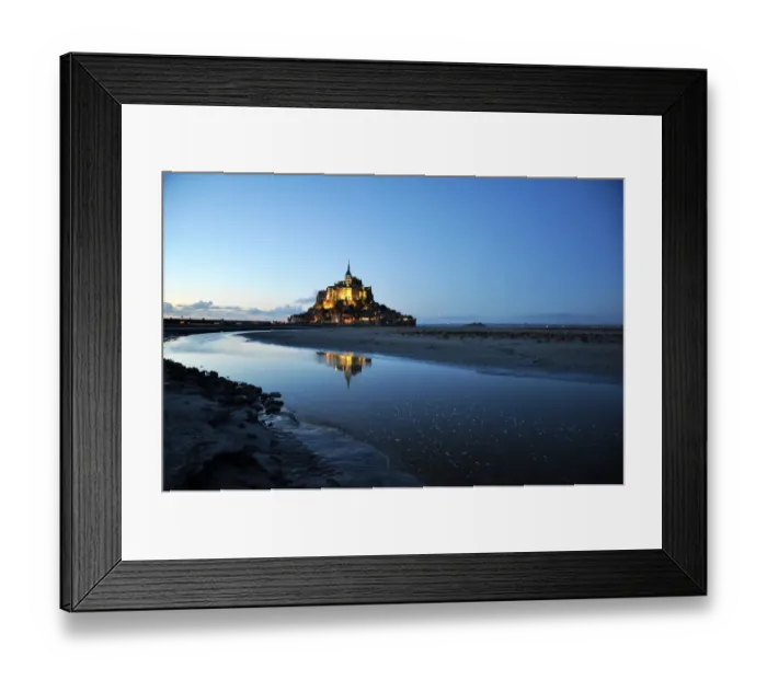 Framed Print : Mont Saint-Michel Normandy France Framed Print : Mont Saint-Michel Normandy France