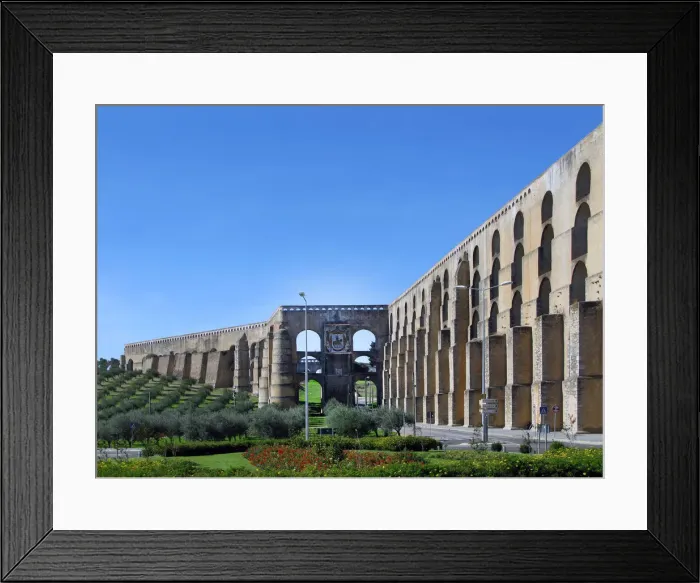 Framed Print : Aqueduto da Amoreira Framed Print : Aqueduto da Amoreira
