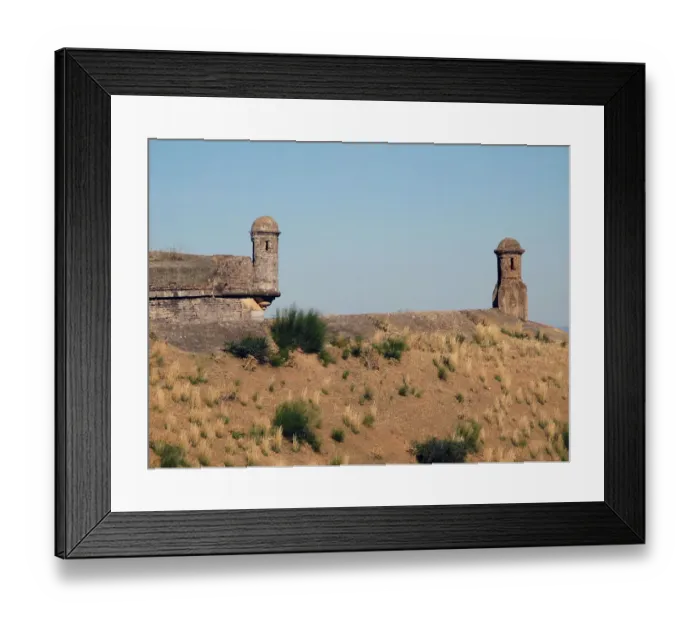 Framed Print : Fort of Our Lady of Grace - Guaritas Framed Print : Fort of Our Lady of Grace - Guaritas