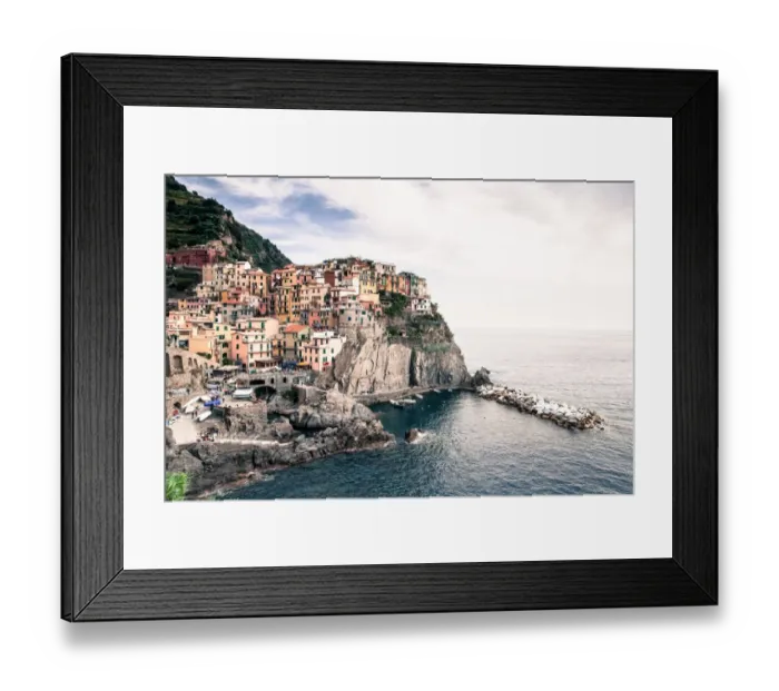 Framed Print : Manarola. View of Manarola (Manaea), small town near Riomaggiore, La Spezia Framed Print : Manarola. View of Manarola (Manaea), small town near Riomaggiore, La Spezia