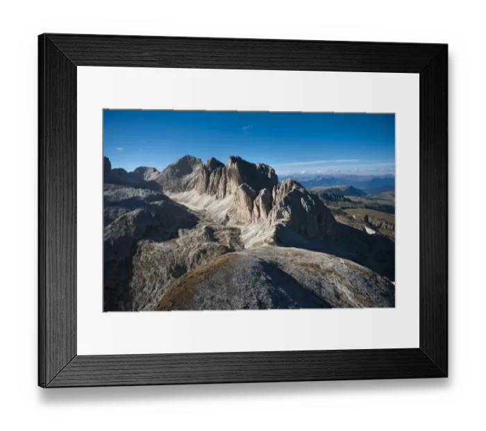 Framed Print : Rosengarten Group, Fallwand, Dolomites, Trentino, Italy Framed Print : Rosengarten Group, Fallwand, Dolomites, Trentino, Italy