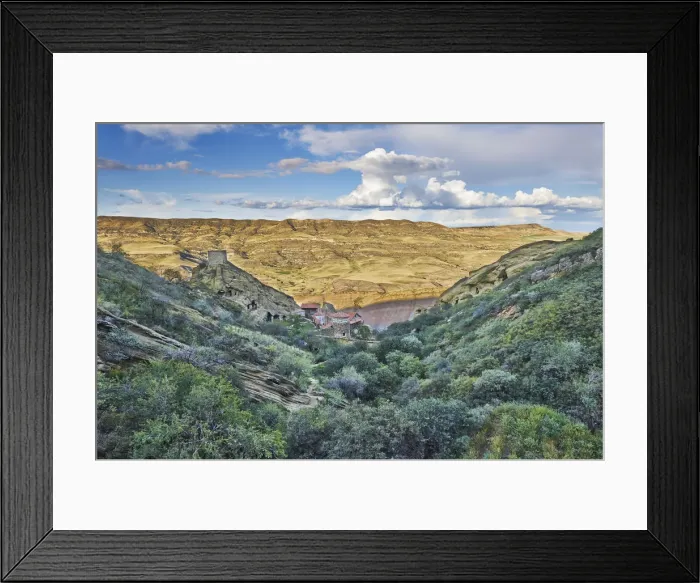 Framed Print : David Gareja, Orthodox monastery complex Framed Print : David Gareja, Orthodox monastery complex