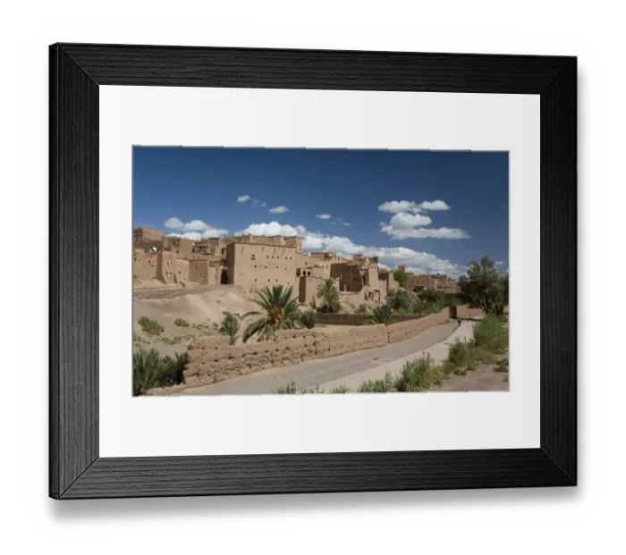 Framed Print : The old town of Ouarzazate, Morocco Framed Print : The old town of Ouarzazate, Morocco
