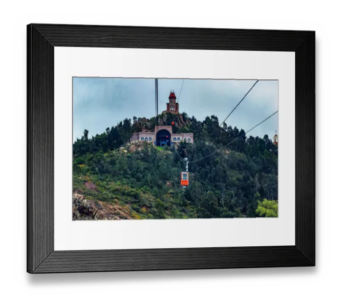 Framed Print : Zacatecas Teleferico (Gondola) Framed Print : Zacatecas Teleferico (Gondola)
