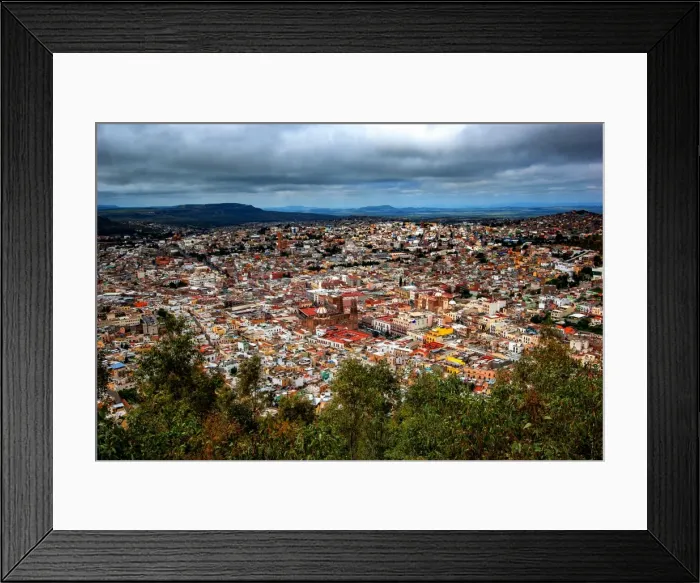 Framed Print : Zacatecas landscape Framed Print : Zacatecas landscape