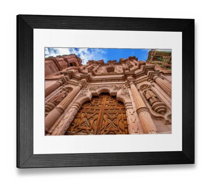 Framed Print : Temple of San Francisco, Zacatecas Framed Print : Temple of San Francisco, Zacatecas