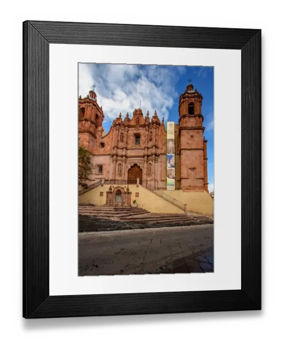 Framed Print : Temple of San Francisco, Zacatecas Framed Print : Temple of San Francisco, Zacatecas