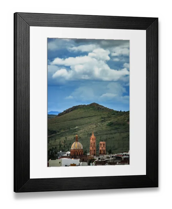 Framed Print : Zacatecas landscape Framed Print : Zacatecas landscape