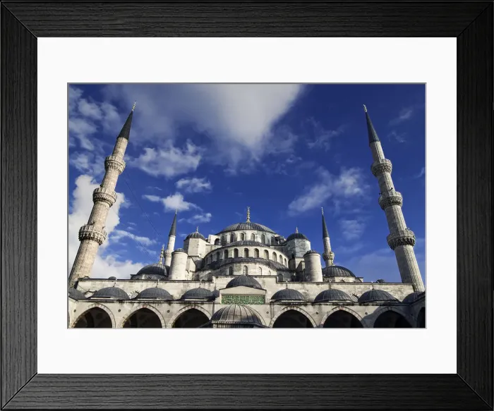 Framed Print : Blue Mosque, Istanbul Framed Print : Blue Mosque, Istanbul