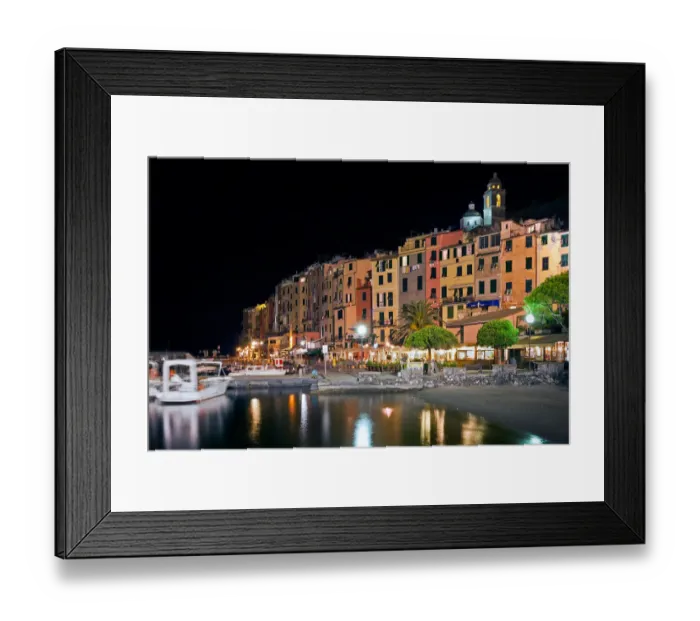 Framed Print : portovenere by night Framed Print : portovenere by night