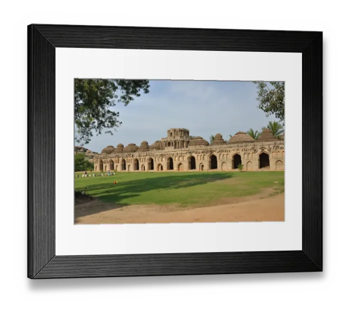 Framed Print : Elephant stables Framed Print : Elephant stables