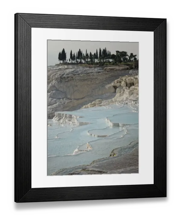 Framed Print : Pamukkale. Turquoise (Turkey) Framed Print : Pamukkale. Turquoise (Turkey)