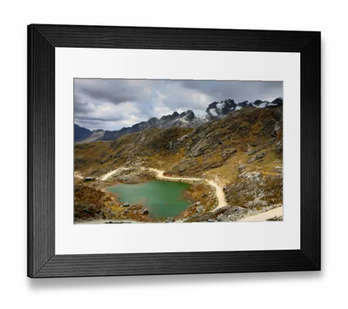 Framed Print : Huascaran National Park Framed Print : Huascaran National Park