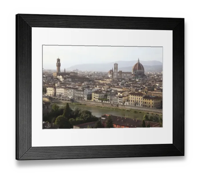 Framed Print : Florence Skyline, Florence, Italy Framed Print : Florence Skyline, Florence, Italy