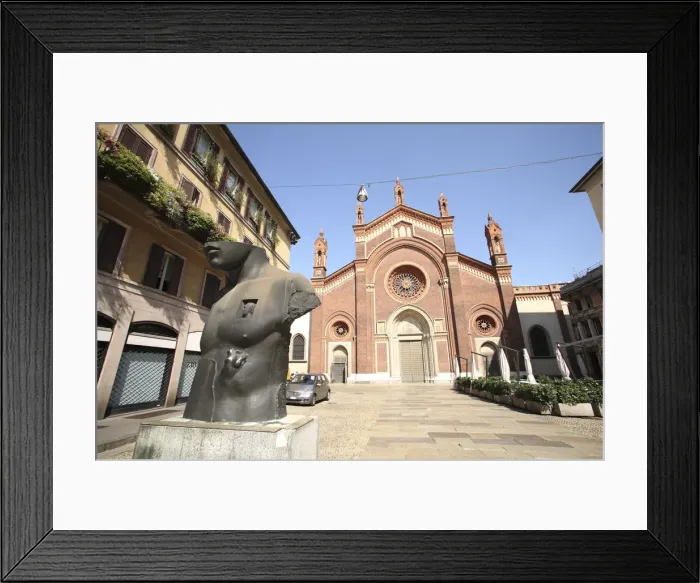 Framed Print : Santa Maria delle Grazie (Holy Mary of Grace) Framed Print : Santa Maria delle Grazie (Holy Mary of Grace)