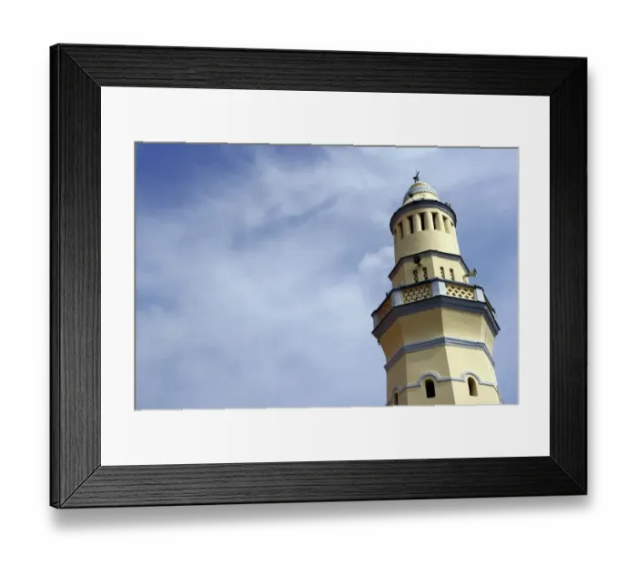 Framed Print : Acheh Street Mosque
