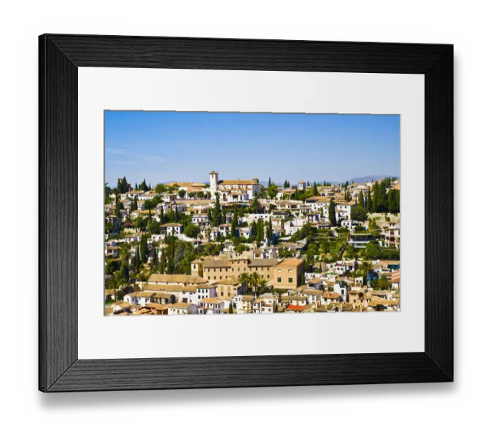 Framed Print : Albaicin, Granada, Andalucia, Spain Framed Print : Albaicin, Granada, Andalucia, Spain