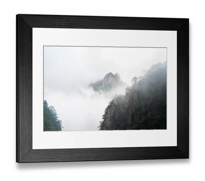 Framed Print : HuangShan, China Framed Print : HuangShan, China