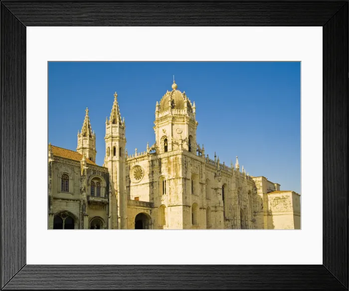 Framed Print : Belem Jeronimos Monastery, Lisbon, Portugal Framed Print : Belem Jeronimos Monastery, Lisbon, Portugal