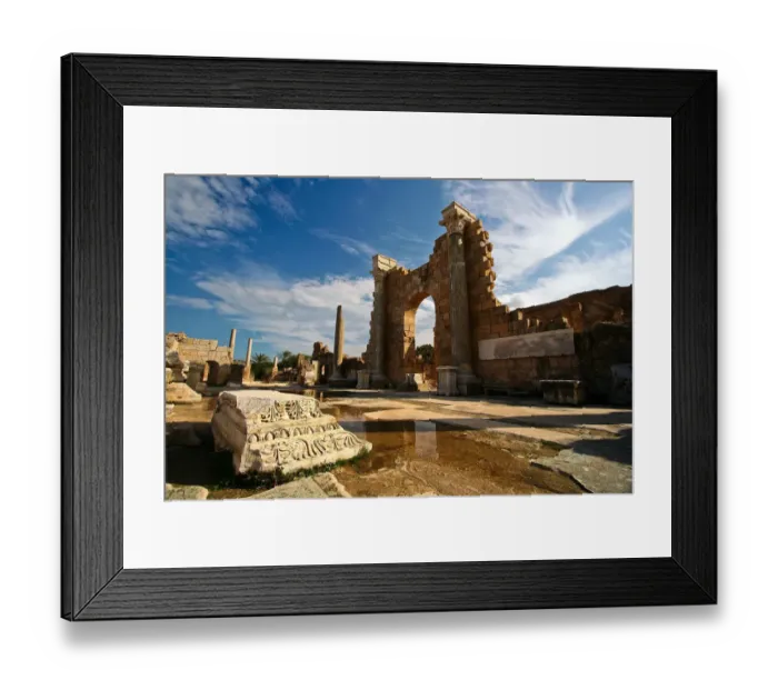 Framed Print : Leptis Magna Framed Print : Leptis Magna