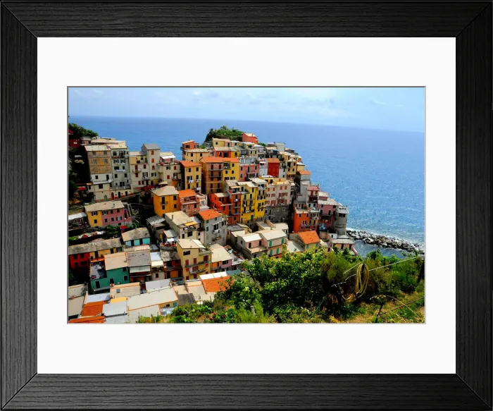 Framed Print : Coast of Manarola Framed Print : Coast of Manarola