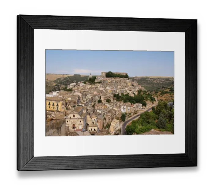 Framed Print : View of Ragusa Framed Print : View of Ragusa