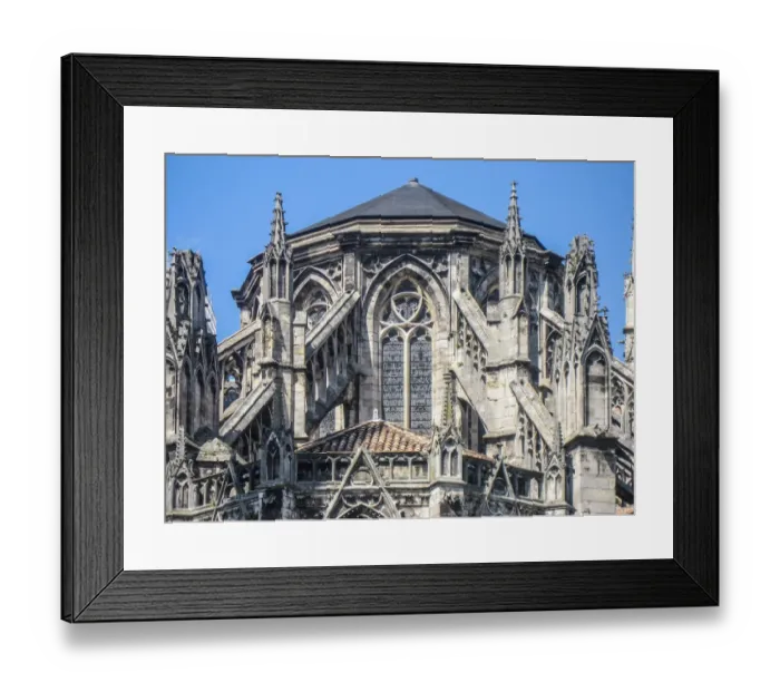 Framed Print : Cathedral, Bordeaux, Gironde, Aquitane, France Framed Print : Cathedral, Bordeaux, Gironde, Aquitane, France