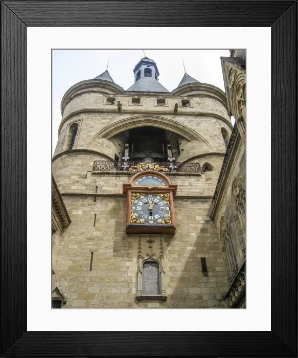 Framed Print : Grosse Cloche, Bordeaux, Gironde, Aquitane, France Framed Print : Grosse Cloche, Bordeaux, Gironde, Aquitane, France