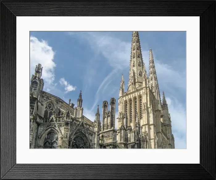 Framed Print : Cathedral, Bordeaux, Gironde, Aquitane, France Framed Print : Cathedral, Bordeaux, Gironde, Aquitane, France