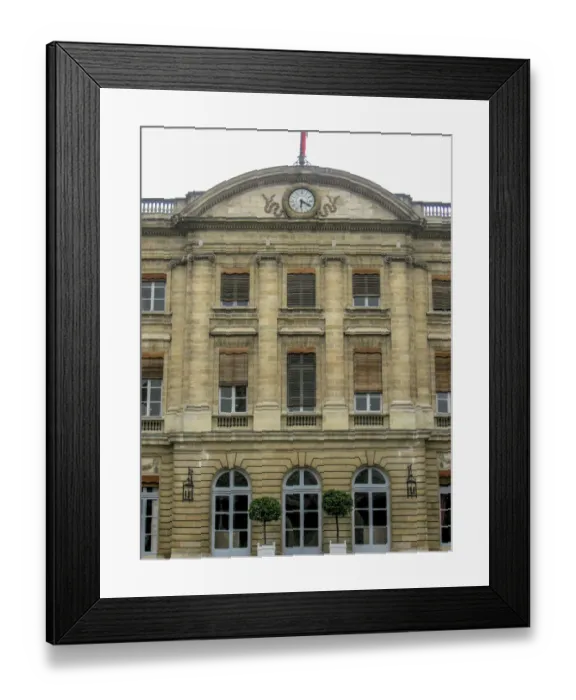 Framed Print : City hall, Bordeaux, Gironde, Aquitane, France Framed Print : City hall, Bordeaux, Gironde, Aquitane, France