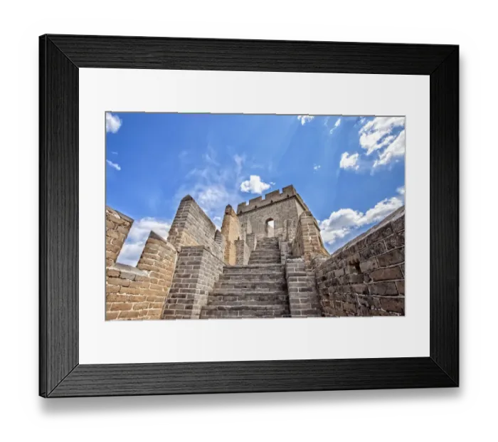 Framed Print : Chinas Great Wall Framed Print : Chinas Great Wall