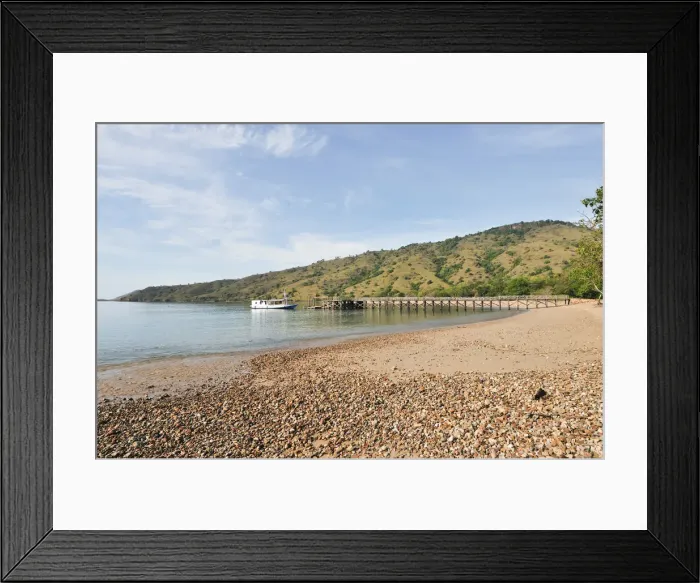 Framed Print : Komodo island Flores