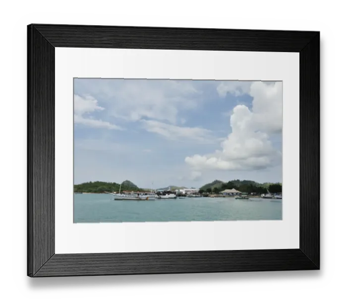 Framed Print : Labuan Bajo Flores Framed Print : Labuan Bajo Flores