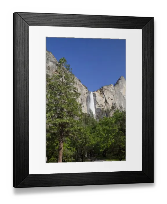 Framed Print : Bridalveil Waterfall Framed Print : Bridalveil Waterfall