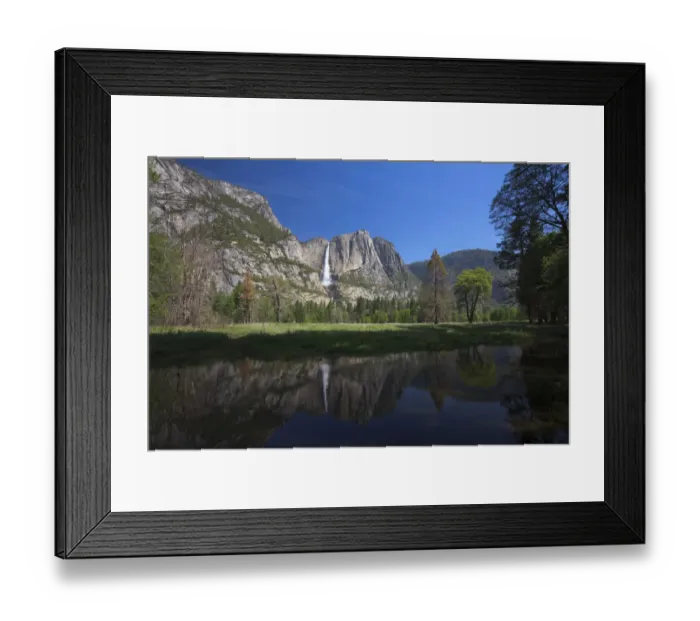 Framed Print : Yosemite Waterfall Framed Print : Yosemite Waterfall