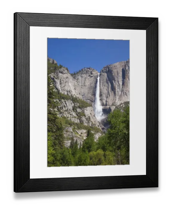 Framed Print : Yosemite Waterfall Framed Print : Yosemite Waterfall