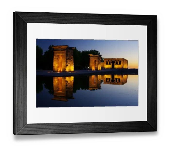 Framed Print : Templo. The Temple of Debod is an age of about 2, 200 years and was a gift Framed Print : Templo. The Temple of Debod is an age of about 2, 200 years and was a gift