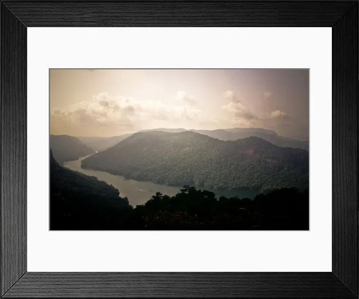 Framed Print : Western Ghats of India Framed Print : Western Ghats of India