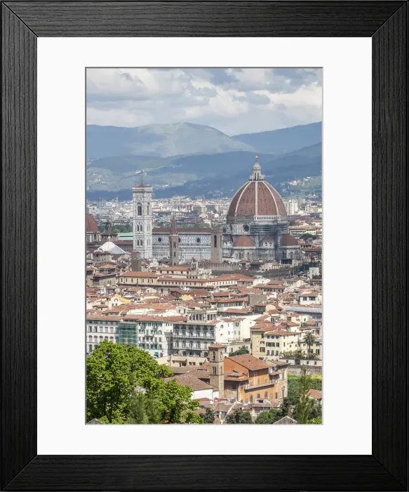 Framed Print : The Basilica di Santa Maria del Fiore in Florence Framed Print : The Basilica di Santa Maria del Fiore in Florence